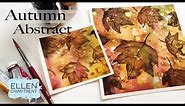 Abstract Autumn Painting- Watercolor Tutorial