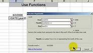 How to Calculate a Future Date in Excel 2003