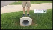 Culvert Pipe Cover 1 Year Installation
