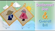 Sunbonnet Sue Applique | Overall Bill | The Sewing Room Channel