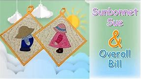 Sunbonnet Sue Applique | Overall Bill | The Sewing Room Channel