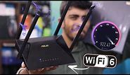 FINALLY! Upgrading MY WI-FI🔥 Asus Super FAST WIFI 6 Installation Speed Test & Features💥