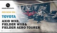 Toyota Axio WXB, Fielder Aero Tourer & Fielder WXB Review