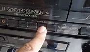 JVC TD-W106 Dual Cassette Tape Deck