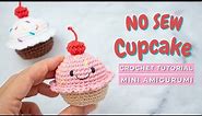 How to crochet a cupcake! Quick and easy amigurumi cupcake tutorial!