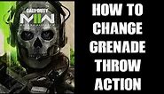 How To Change Grenade Controls Back To Tap To Throw Hold To Cook COD Modern Warfare 2 MWII 2022 Beta