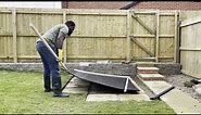 Building a Keter Manor 8x6 Apex Plastic Shed with floor.
