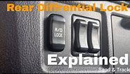 How to use R/D Lock? [Rear Diffrential Lock]