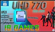 Intel UHD 770 in 15 GAMES (i5-13400 IGPU TEST ) | 2022-2023