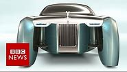 Rolls-Royce shows 'floating' future car - BBC News