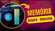 Memória Asgard Valkirie / SSD Gloway - Unboxing PART/2