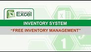 Excel Inventory System Template (FREE DOWNLOAD)