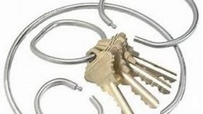 Tamper-Proof Key Rings 279 - 1" (3cm)