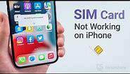 SIM Card Not Working on iPhone? 6 Ways to Fix It!