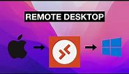 How to Remote Desktop from Mac to Windows | Configure Microsoft Remote Desktop on Mac | aducators