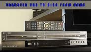 Learn how to record VHS to DVD with a Go Video DVD VCR Combo | Simple Process | Recorder VR3930