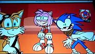 Sonic tails and Amy make fun of knuckles