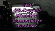 JVC GR-D370U Mini-DV Camcorder Review