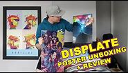 Displate Medium and Large Metal Poster Unboxing & Review | Matte vs Gloss comparison
