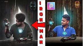 Iron Man Lovers || PicsArt Editing || Iron Man Concept Photo Editing Tutorial