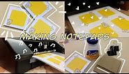 [TUTORIAL] How to make notepad | Memo pad | New product | Launching my small business in Shoppe
