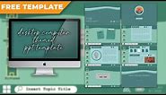 How to Make Desktop Computer Themed Powerpoint Template [ FREE TEMPLATE ]