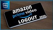How to Logout Amazon Prime app | Sign Out from Amazon Prime Video (2022)
