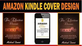 How to Design Perfect Kindle Ebook Cover For Amazon KDP In Photoshop