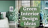 Green and Emerald Decoration Ideas | Green Interior Designs | Neo Mint Color Trends for 2020