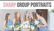 How to get super SHARP Group Portraits