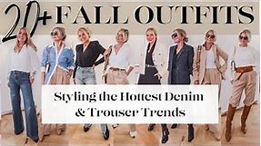 20 Fashionable Fall Outfits You'll Want To Wear All Season Long (Denim Trends, Trousers, & MORE!)