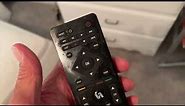 How to find inputs on Vizio TV and remote controller