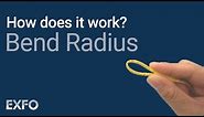 Bend Radius - EXFO's Animated Glossary of Fiber Optics