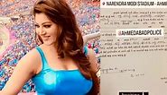 Urvashi Rautela claims she lost her '24 carat real gold iPhone' at Narendra Modi stadium, netizens says ' secrets of Naseem Shah and Rishabh Pant at risk'