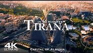 TIRANA 🇦🇱 Drone Aerial 4K | The Capital of Albania Shqipëria #tirana