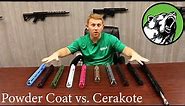 Powder Coat vs Cerakote Comparison/Guide: Add Some Color to Your Arsenal