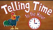 Telling Time to the Hour | Learn to Tell Time on an Analog Clock | Telling Time for Kids