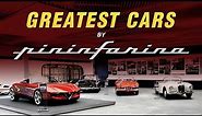 Greatest Cars by Pininfarina | Chronological Order