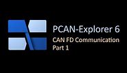 PCAN-Explorer 6 - CAN FD Communication 1: Creating Nets for CAN FD