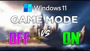 Windows Game Mode - Does it Work?