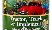 Majic Paints 8-0961-1 Town & Country Tractor, Truck & Implement Oil Base Enamel Paint, 1-Gallon, M.F. Red