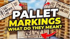 The Amazing World of Pallets - How to Read Pallet Markings