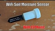 Wi-fi Soil Moisture Sensor with ESPHome