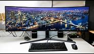 Samsung CHG90 (LC49HG90) review - it's 49inches wide!