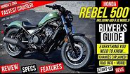 New Honda Rebel 500 Review: Specs & Features + Changes! | The Best Cruiser Motorcycle for $6,000?