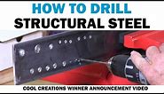 Drilling Through Structural Steel With New & Old Drill Bits | Fasteners 101