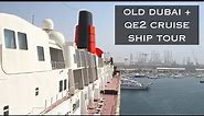 Queen Elizabeth 2 cruise ship tour & a visit to Old Dubai | Dubai, UAE