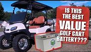 Big Battery $1500 48v Golf Cart Lithium Battery Range Test | This Is The Best VALUE Upgrade!
