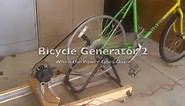 Bicycle Generator to watch TV...and more