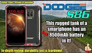 The DOOGEE S86 - A Rugged Tank of a Smartphone that has an 8500mAh Battery in it! In-Depth Review